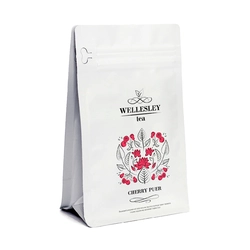 Чай Черный китайский  Пуэр с кусочками вишни Wellesley Ферментированный чай Cherry Puer 100 г (00001548)