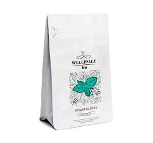 Чай Китайский крупнолистовой зеленый с мятой Wellesley Купажированный чай Peaceful Mint 100 г (00001466) Чай Китайский крупнолистовой зеленый с мятой Wellesley Купажированный чай Peaceful Mint 100 г (00001466)